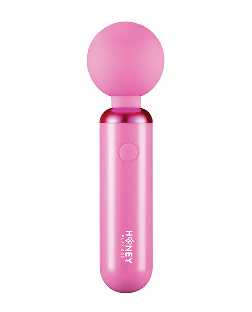 Pomi Wand Clit Tease Vibrating Wand - Pink