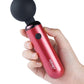 Pomi Wand Clit Tease Vibrating Wand - Deep Rose