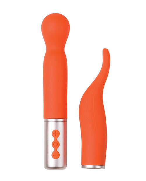 Naughty Collection Interchangeable Heads Vibrator - Coral Bundle