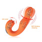 Joi Rotating Head G-Spot Vibrator & Clit Licker - Orange