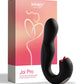 Joi Pro Rotating Head G-Spot Vibrator & Clit Licker w/Remote - Black