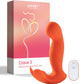 Crave 3 G-Spot Vibrator w/Rotating Head - Orange