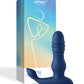 Jaden Thrusting Prostate Massager Vibrating Butt Plug Anal Sex Toy - Blue