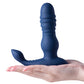 Jaden Thrusting Prostate Massager Vibrating Butt Plug Anal Sex Toy - Blue