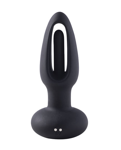 Snuggy Anal Plug Vibrator - Black