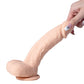 Paxton App Controlled Vibrator | 8.5" Big Dildo | Ivory Vibrating Dildo | Best Vibrator for Women