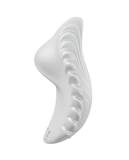 Pearl App-Controlled Magnetic Panty Vibrator - White