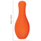 Striker the Bowling Pin Vibrator - Orange