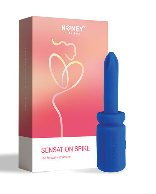 Sensation Spike the Screwdriver Vibrator - Blue