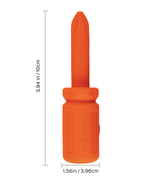 Sensation Spike the Screwdriver Vibrator - Orange