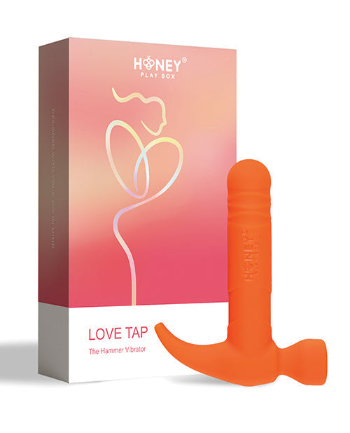 Love Tap the Hammer Vibrator - Orange