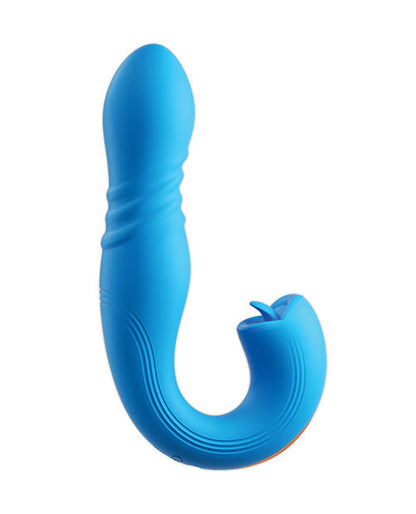 Joi Thrusting Vibrator 2 | Blue G-Spot Vibrator | Licking Tongue Clit Vibrator | Best Vibrator for Women