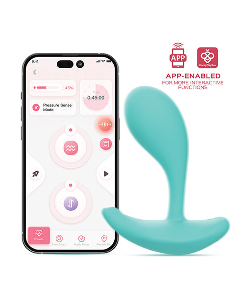 Oly 2 Pressure Sensing App-Enabled Wearable Clit & G Spot Vibrator - Blue