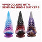 Lava Tentacle Shape Large Dildo | Suction Cup Dildo | 7-Inch Insertable Big Dildo