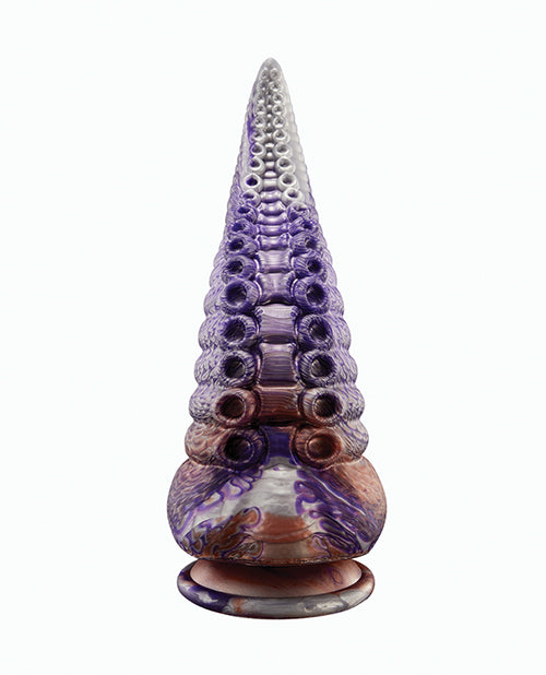 Tyrian Tentacle Realistic Dildo | Shape Suction Cup Dildo | Multicolor 10-Inch Girth Big Dildo