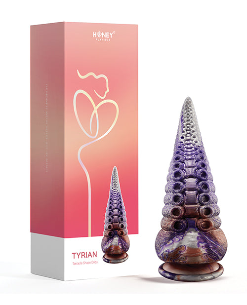 Tyrian Tentacle Realistic Dildo | Shape Suction Cup Dildo | Multicolor 10-Inch Girth Big Dildo