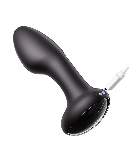 Frenzy Rotating Butt Plug - Black