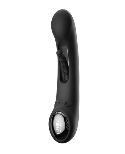 Tempo Phone Vibrator | Pressure Sensing App Controlled Vibrator | Black Flapping G Spot Vibrator