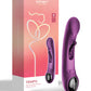 Tempo G Spot Vibrator | Pressure Sensing App-Controlled Vibrator | Flapping Purple Phone Vibrator