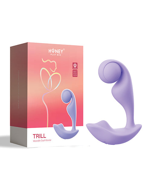 Trill Wearable App Controlled Vibrator | Single Ball Dual Phone Vibrator | Purple G Spot Vibrator | Best Vibrator for Women