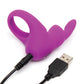 Happy Rabbit Rechargeable Cock Ring - Purple