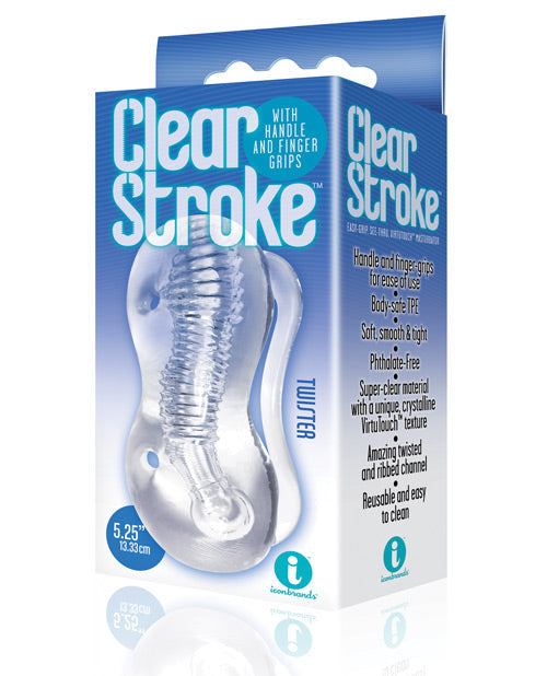 9's Clear Stroke Twister Masturbator