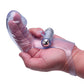 9's Vibrofinger Phallic Finger Massager - Purple