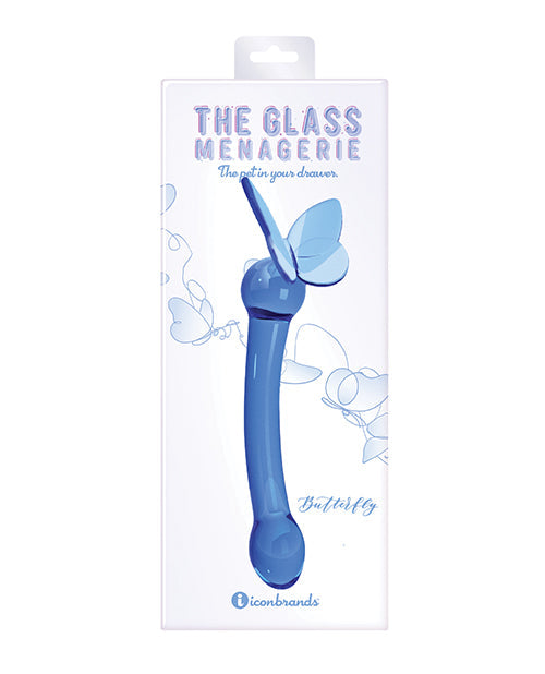 Glass Menagerie Big Dildo | Butterfly G Spot Large Dildo | Dark Blue Realistic Dildo | Best Dildo