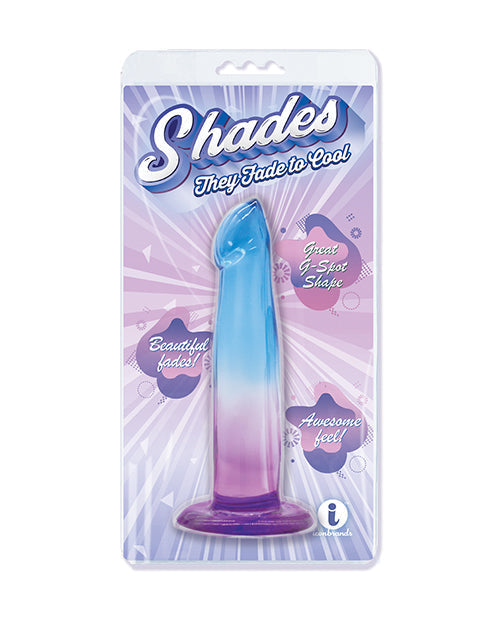 Shades Jelly Realistic Dildo | TPR Gradient 6-Inch Big Dildo | Small Blue-Purple Dildo