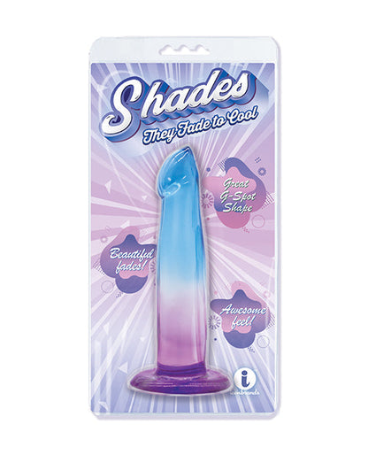 Shades Jelly Realistic Dildo | TPR Gradient 6-Inch Big Dildo | Small Blue-Purple Dildo