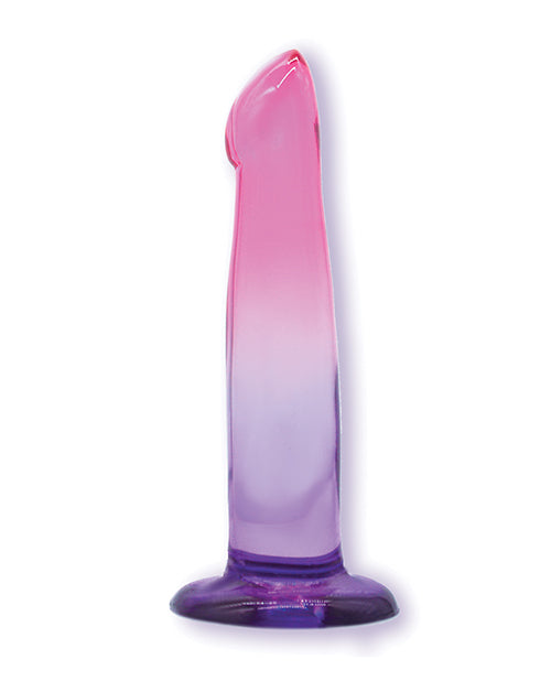 Shades Jelly Realistic Dildo | TPR Gradient 6-Inch Big Dildo | Small Purple-Pink Dildo