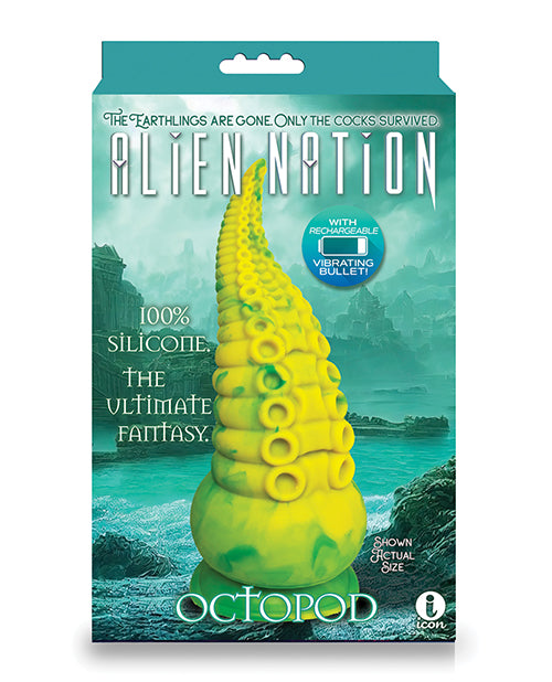 Alien Nation Vibrating Dildo | Octopod Rechargeable Dildo | Suction Cup Dildo