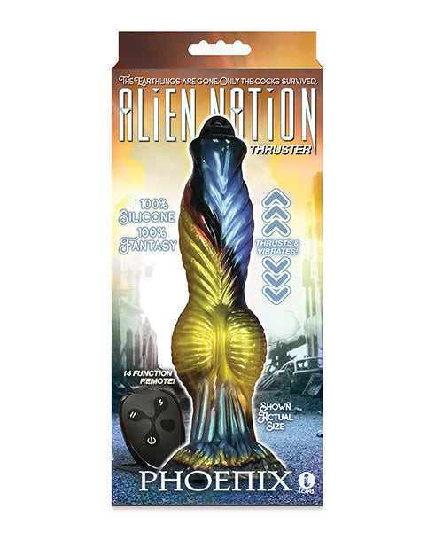 Alien Nation Thrusting Dildo | Phoenix Vibrating Dildo | Remote Control