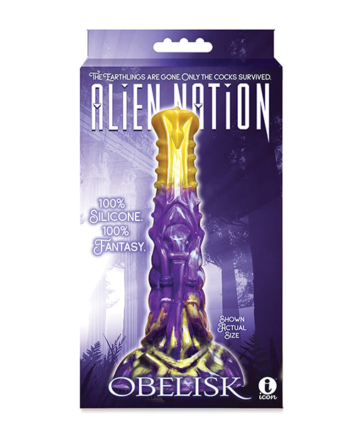 Alien Nation Big Dildo | Obelisk Silicone Realistic Dildo | Suction Cup Dildo