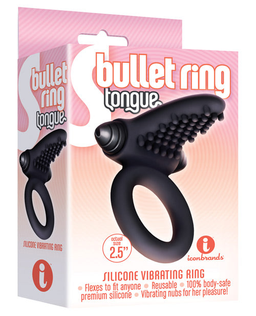 9's S Bullet Ring - Tongue