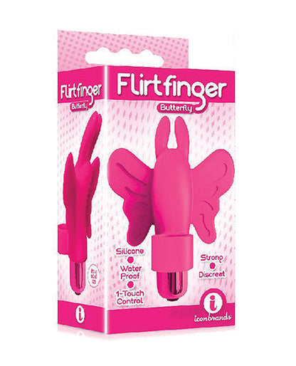 9s Flirtfinger Finger Vibrator | Butterfly Bullet Vibrator | Pink Clit Vibrator | Best Vibrator for Women