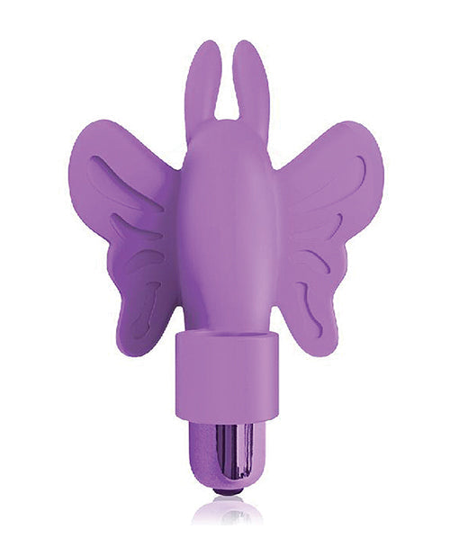 9s Flirtfinger Finger Vibrator | Butterfly Clit Vibrator | Purple Silicone Couples Vibrator | Best Vibrator for Women