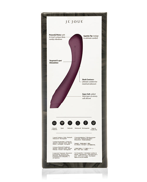 Je Joue Juno G Spot Vibrator - Purple