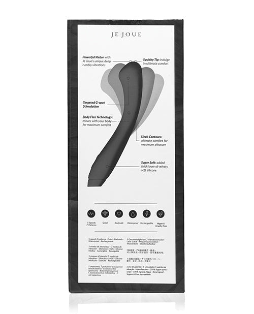 Je Joue Juno Flex G Spot Vibrator - Black