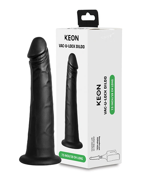 Kiiroo Keon Vacuum Lock Dildo - Black