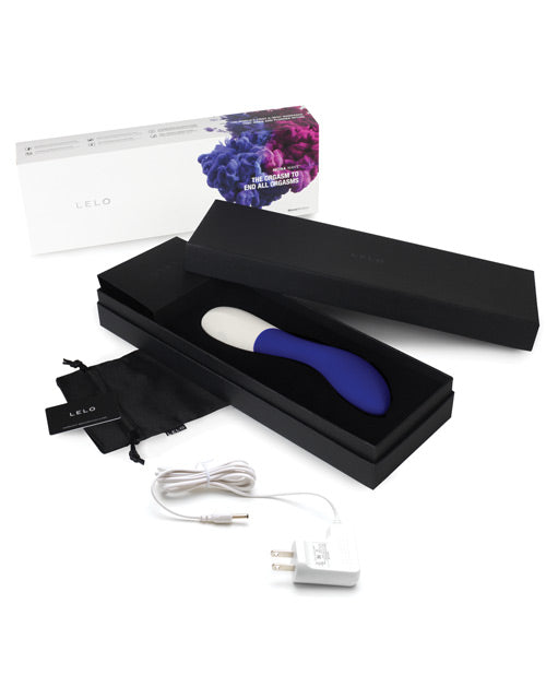 LELO Vibrator | G Spot Vibrator | Mona Wave Silicone Vibrator | Midnight Blue Waterproof | Best Vibrator for Women