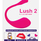 Lovense Lush 2.0 Sound Activated Vibrator - Pink