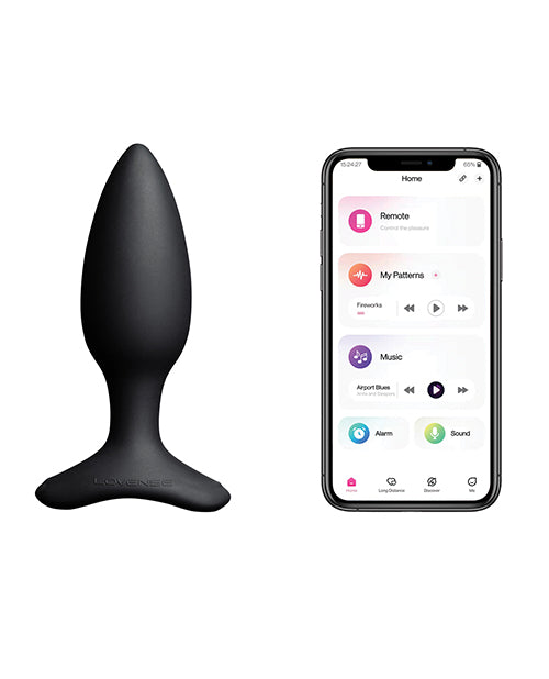 Lovense Hush 2 1.5" Butt Plug - Black