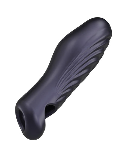 Manwan RYZER Penis Sleeve - Black Plum