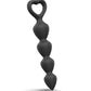 Love to Love Bing Bang Anal Bead - Black Onyx Large