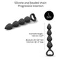 Love to Love Bing Bang Anal Bead - Black Onyx Large