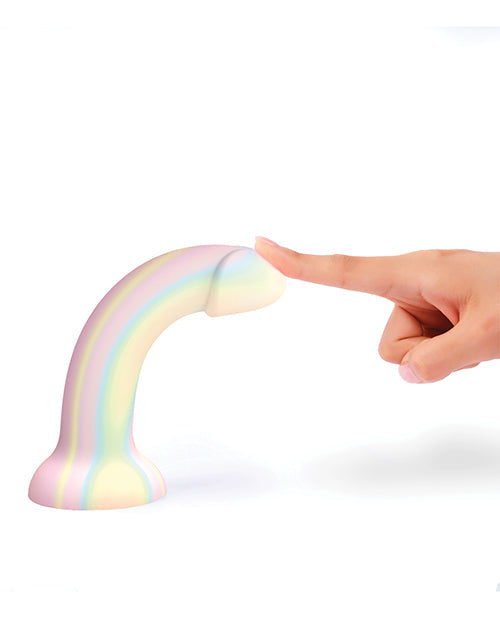 Love to Love Anal Dildo | Curved Suction Cup Dildo | Dildolls Fantasia Glow in the Dark