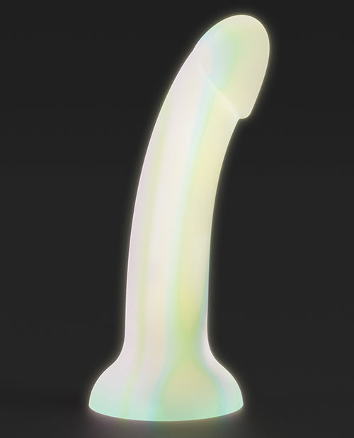 Love to Love Anal Dildo | Curved Suction Cup Dildo | Dildolls Fantasia Glow in the Dark