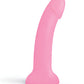 Love to Love Anal Dildo | Curved Suction Cup Dildo | Dildolls Glitzy Glitter Pink Dildo