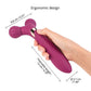 Love to Love Fireball Forked Vibrator - Plum Star